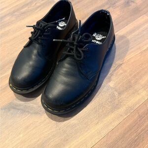 Dr. Martens Black Leather Oxfords
